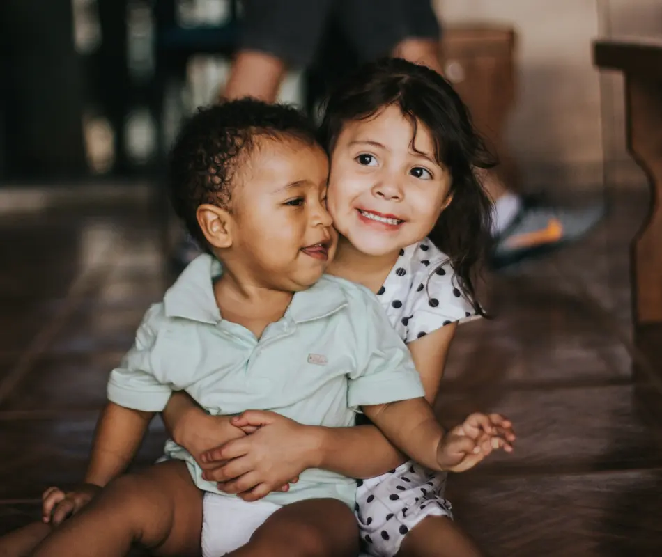 kids sitting